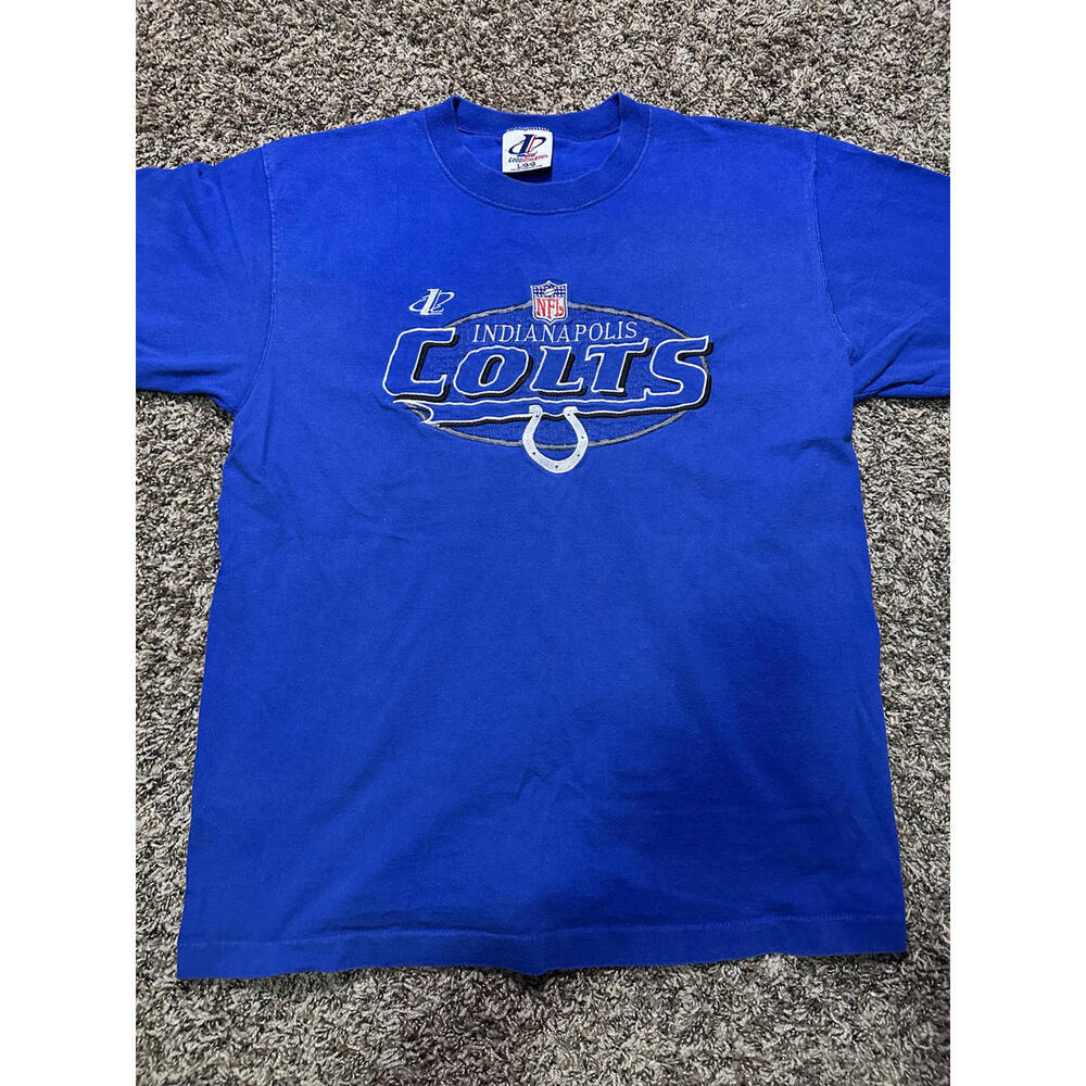 Vintage Indianapolis Colts NFL Tee Shirt LOGOATHLETIC Size L